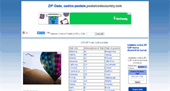 Desktop Screenshot of it.postalcodecountry.com